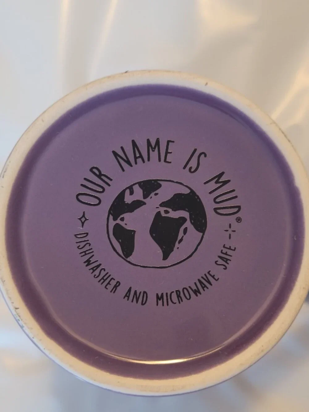 Dog Mom Purple Coffee Mug New Never Used Dog Lover Cup